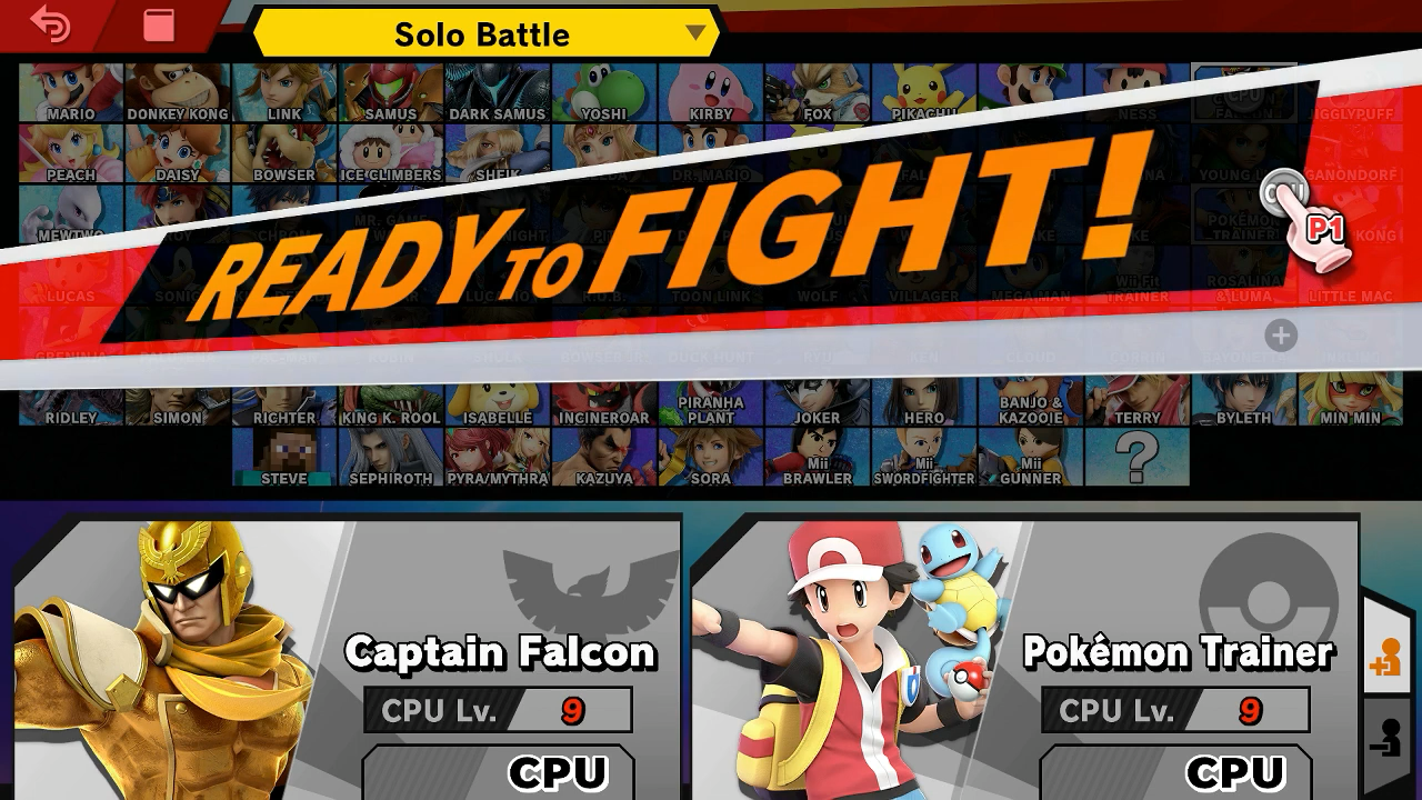 Crimson appears in the character select screen with Midas.